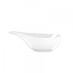 ASA SELECTION ASA A Table Weiss Sauciere 0,075 L / 13,5x6,8 cm / h: 4 cm ASA A Table Белая соусница 0,075 л / 13,5x6,8 см / высота: 4 см