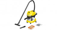 Karcher Karcher WD 4 S V-20/5/22, Nass-/Trockensauger gelb/edelstahl  gelb/edelstahl Karcher WD 4 S V-20/5/22, Пылесос для влажной и сухой уборки желтый/нержавеющая сталь
