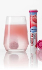 Mivolis Vitamin B12 Brausetabletten Миволис Витамин B12 шипучие таблетки для снижения утомляемости, 20 шт