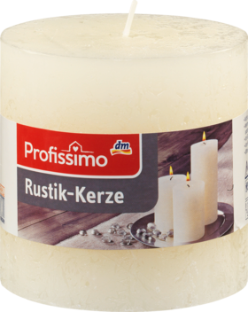 Profissimo Свеча декоративная elfenbein 100/100, 1 шт