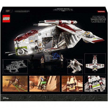 LEGO Star Wars 75309 Republic Gunship, Лего 75309 Звездные войны Боевой корабль Республики