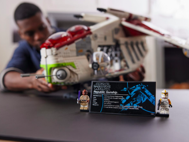 LEGO Star Wars 75309 Republic Gunship, Лего 75309 Звездные войны Боевой корабль Республики