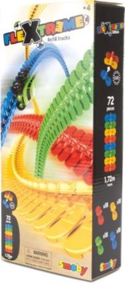 Smoby Rennbahn Flextreme Nachfullpack Schienen Рельсы для сменных пакетов Racecourse Flextreme