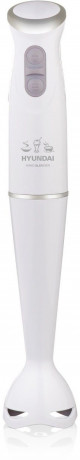 Hyundai Hyundai Stabmixer HB 981, 380 W, 80dB, Hacken+ Mixen, 2 Geschwindigkeiten 2 Klingen, Netzkabel 1,45 m. Ручной блендер Hyundai HB 981, 380 Вт, 80дБ, измельчение+смешивание, 2 скорости 2 лопасти, кабель питания 1,45 м.