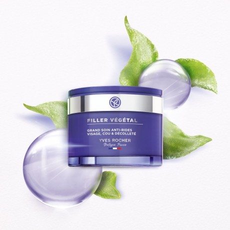 Yves Rocher Filler Vegetal Anti-Falten Intensivpflege Gesicht, Hals  Filler Vegetal Интенсивный уход против морщин Лицо, шея