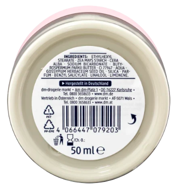 Balea Deocreme mit Natron, 50 ml, Балеа Крем-дезодорант с пищевой содой, 50 мл