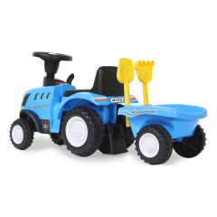 Jamara Rutscher New Holland T7 Traktor blau Трактор Rider New Holland T7 синий