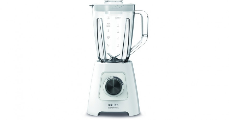 Krups Krups Blendforce KB4201, Standmixer weiss/grau weiss/grau Krups Blendforce KB4201, миксер белый/серый