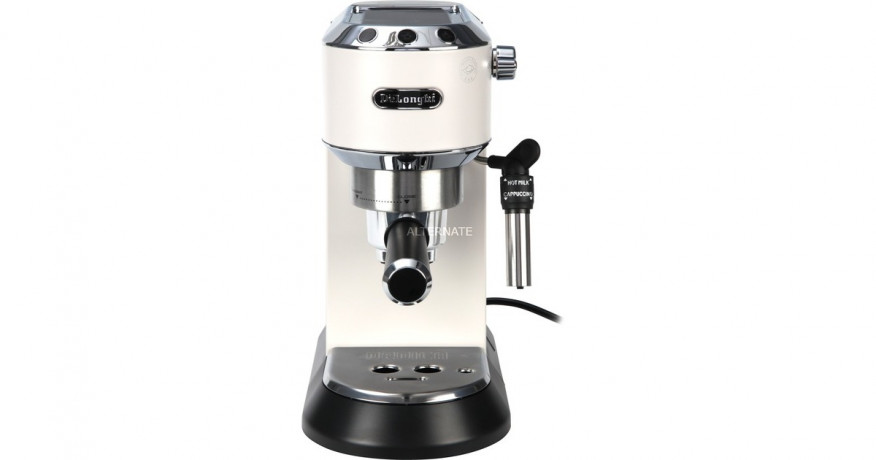 DeLonghi DeLonghi Dedica Style EC 685.W, Espressomaschine weiss/silber (glanzend)  weiss, silber (glanzend) DeLonghi Dedica Style EC 685.W, кофемашина белый/серебристый (глянцевый)