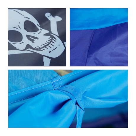 relaxdays Pop Up Spielzelt Piratenschiff Всплывающая палатка с пиратским кораблем