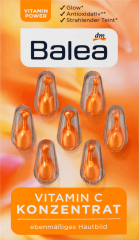 Balea Konzentrat Vitamin C, Балеа Концентрат Витамина C, капсулы для лица, 7 шт.