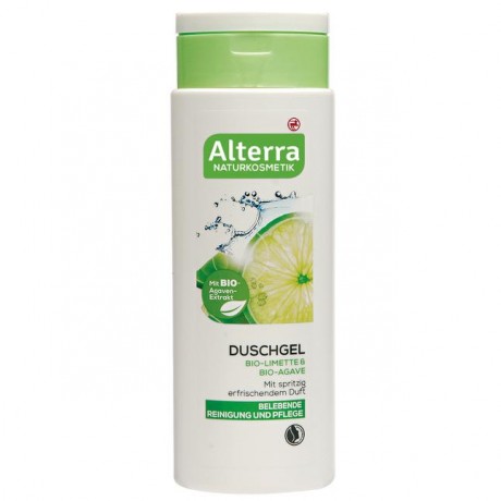Alterra Duschgel "Bio-Limette & Bio-Agave" Гель для душа Известь и Агава для тонизирующего ухода 250 г