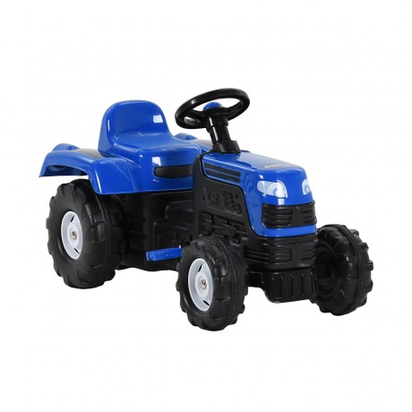 vidaXL Trettraktor fur Kinder Blau Kinder Traktor Педальный трактор детский Синий детский трактор