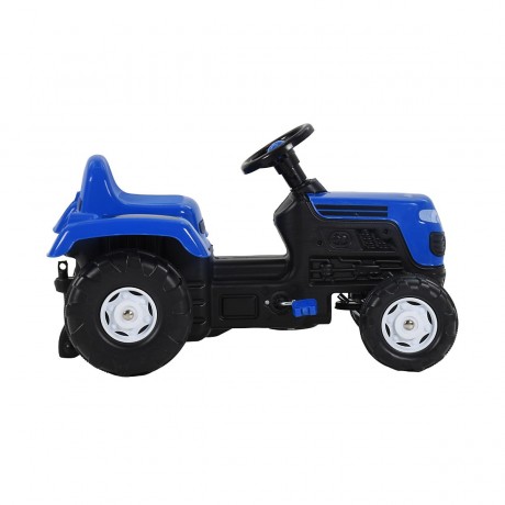 vidaXL Trettraktor fur Kinder Blau Kinder Traktor Педальный трактор детский Синий детский трактор