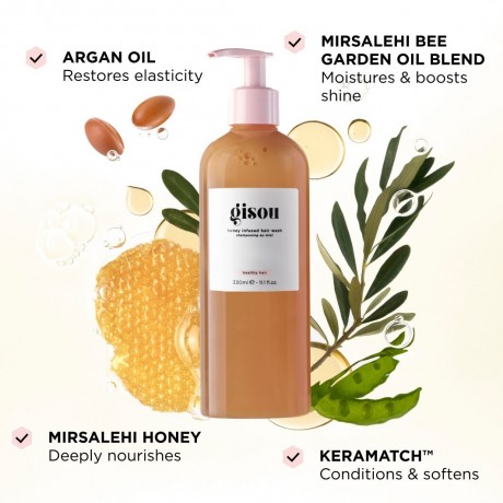 gisou Honey Infused Hair Wash Средство для мытья волос с медом
