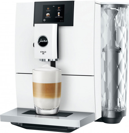 JURA JURA Kaffeevollautomat 15491 ENA 8 Full Nordic White (EC)  Полностью автоматическая кофемашина JURA 15491 ENA 8 Full Nordic White (EC)