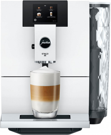 JURA JURA Kaffeevollautomat 15491 ENA 8 Full Nordic White (EC)  Полностью автоматическая кофемашина JURA 15491 ENA 8 Full Nordic White (EC)
