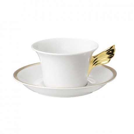Rosenthal meets Versace Rosenthal Versace Ikarus Medaillon Meandre d?Or Teetasse 2-tlg. 0,22 L Rosenthal Versace Ikarus M?daillon M?andre d?Or чайная чашка, 2 шт. 0,22 л