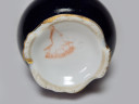 Thuringen Вазочка сине-белый фарфор с цветочным рисунком, 8 x 5,5 см, Германия, 1960-70гг.