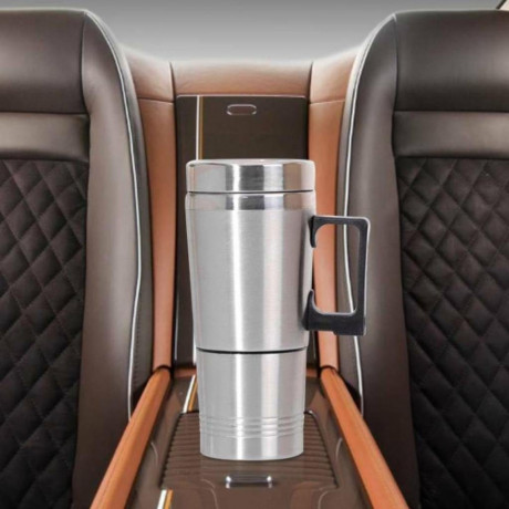 GelldG GelldG Wasserkocher 500ml Auto Wasserkocher Edelstahl 12V Reisewasserkocher Kaffee Tasse, 0.5 l  Чайник GelldG, 500 мл, автомобильный чайник, нержавеющая сталь, 12 В, дорожный чайник, кофейная чашка, 0,5 л