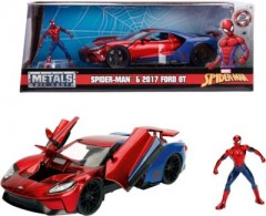 Jada Marvel Spiderman 2017 Ford GT 1:24 Marvel Человек-Паук 2017 Ford GT 1:24