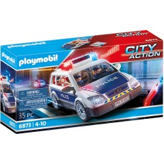 PLAYMOBIL PLAYMOBIL 3er Set: 6878 Polizei-Strassensperre + 6873 Polizei-Einsatzwagen + 6872 Polizei-Kommandozentrale mit Gefangnis Набор PLAYMOBIL из 3 предметов: 6878 полицейский блокпост + 6873 полицейская машина + 6872 полицейский командный пункт с тюр
