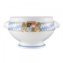 Seltmann Weiden Seltmann Weiden Compact Bayern Lowenkopfterrine o. De. 'Weisswursttopf' 3,0 L Seltmann Weiden Compact Bayern Террин с головой льва o. De. &quot;Вайсвурсттопф&quot; 3,0 л