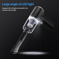 CICO CICO Akku-Handstaubsauger Autostaubsauger LT III, 50,00 W, Beutellos, matt schwarz, USB Ladekabel, 321 g leicht, LED Licht  Беспроводной ручной пылесос CICO, автомобильный пылесос LT III, 50,00 Вт, без мешка, матовый черный, USB-кабель для зарядки, л