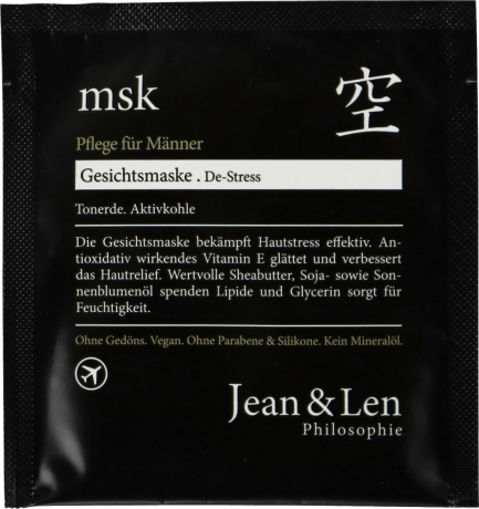 Jean&Len GesichtsMaske Маска для лица MEN, 8 мл