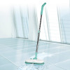 CLEANmaxx CLEANmaxx Akku-Wischmopp Akku-Spray-Mopp, 30 W, 360° Rotation turkis/weiss  Беспроводная швабра CLEANmaxx, беспроводная швабра с распылителем, 30 Вт, вращение на 360°, бирюзовый/белый