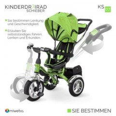 Miweba Kinderwagen Buggy Dreirad KS07 Schieber Трехколесная коляска KS07 слайдер