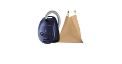 Siemens Siemens Bodenstaubsauger VS06A111 600W blau  blau Пылесос Siemens VS06A111 600W синий