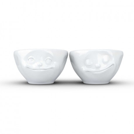 Fiftyeight Products TV Tassen Schalchen Set 2-tlg. - vertraumt & glucklich 0,10 L Набор подставок для телевизора 2 шт. - мечтательный и счастливый 0,10 л
