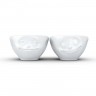 Fiftyeight Products TV Tassen Schalchen Set 2-tlg. - vertraumt & glucklich 0,10 L Набор подставок для телевизора 2 шт. - мечтательный и счастливый 0,10 л