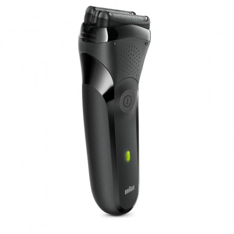 Braun Elektrischer Rasierer fur Manner quot;Series 3 301quot; in Schwarz + Reisebeutel  Электробритва для мужчин &quot;Серия 3 301&quot; в черном + дорожная сумка