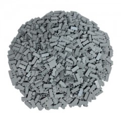LEGO LEGO 2x6 Steine Hellgrau - 100 Stuck - Light bluish grey bricks 2456 LEGO 2x6 Bricks Light Grey - 100 штук - Светло-голубовато-серые кирпичи 2456