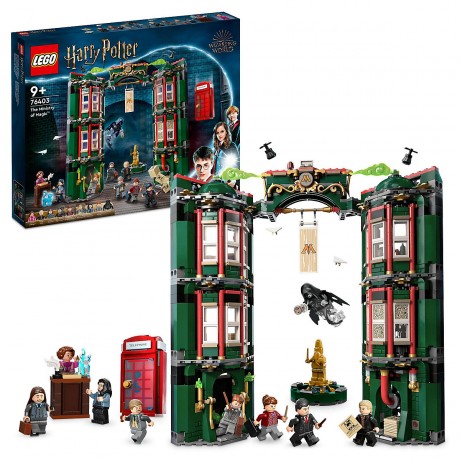 LEGO Harry Potter 3er Set НАБОР ЛЕГО: 76401 Двор Хогвартса: спасти Сириуса + 76402 Кабинет Дамблдора + 76403 Министерство магии
