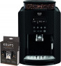 Krups Krups Kaffeevollautomat Arabica mit Milchaufschaumduse 1450 Watt + Reinigungs- und Pflegeset, Direktwahltasten fur Espresso und Kaffee, 1,7L, 2-Tassen-Funktion  Полностью автоматическая кофемашина Krups Арабика с насадкой для вспенивания молока 1450