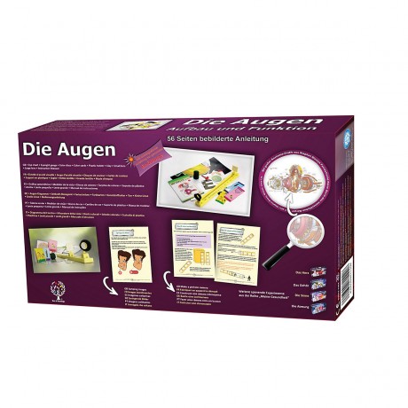 MEDUP Meine Gesundheit Experimentierkasten Sehen Смотрите мой набор для экспериментов со здоровьем