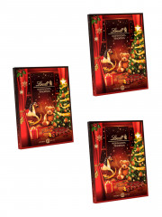Lindt Адвент календарь 2024, 24 сладких сюрприза, 36 х 48 см, 750 г, 3 штуки