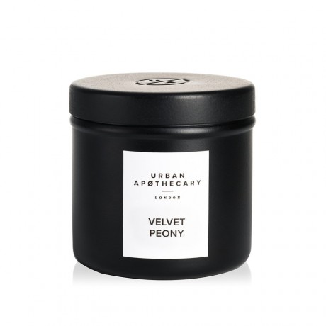 Urban Apothecary Velvet Peony Kerze Luxury Iron Travel Candle, 175 g