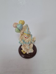 Valentino Винтажная Коллекционная фигурка &quot;Клоун с шарами&quot;, 13см х 7 см, Италия, 1950-60гг.