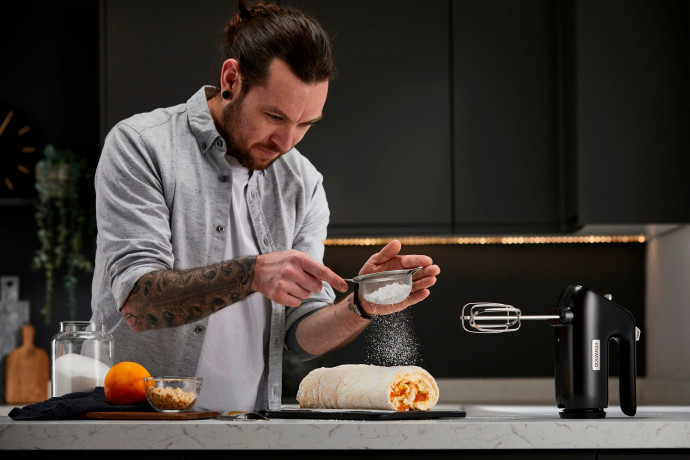 KENWOOD KENWOOD Handmixer QuickMix+ HMP50.000BK, 650 W, schwarz, 650 W, Autograph Collection  Ручной миксер KENWOOD QuickMix+ HMP50.000BK, 650 Вт, черный, 650 Вт, Autograph Collection