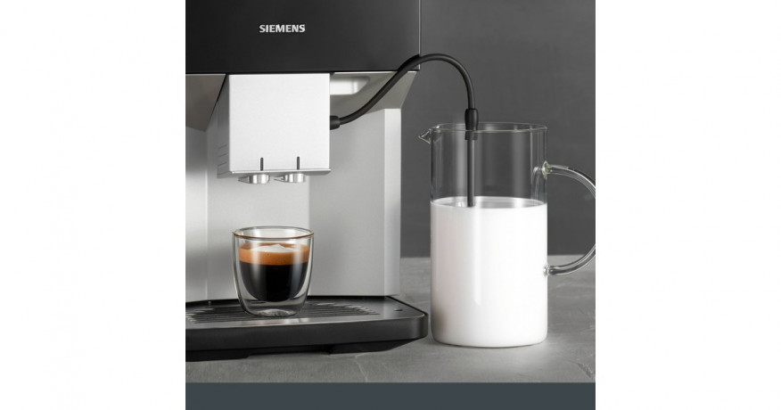 Siemens Siemens TP505D01 EQ.500 classic, Vollautomat inox/schwarz  inox, schwarz Siemens TP505D01 EQ.500 classic, полностью автоматический, нержавеющая сталь/черный