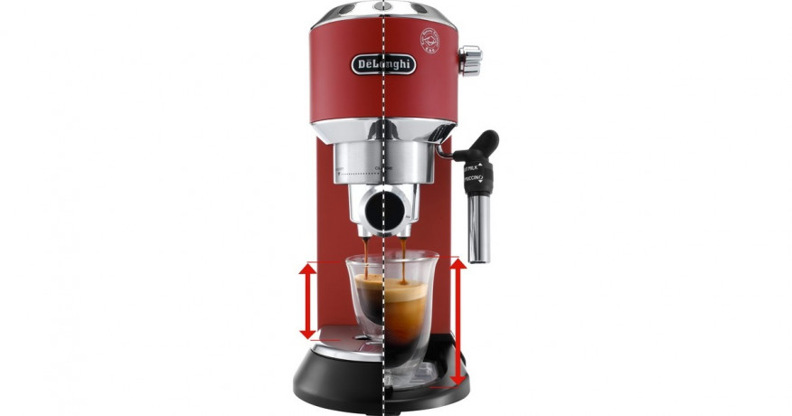 DeLonghi DeLonghi Dedica Style EC 685.R, Espressomaschine rot rot DeLonghi Dedica Style EC 685.R, эспрессо-машина красная