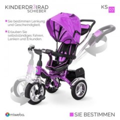 Miweba Kinderwagen Buggy Dreirad KS07 Schieber Трехколесная коляска KS07 слайдер