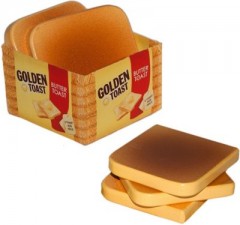 Chr. Tanner Golden Toast Scheiben aus Holz Spiellebensmittel Золотые тосты с кусочками деревянной дичи