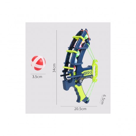 TOPMELON Pfeil und Bogen mit Klebeball fur Kinder Klebeballzielscheibe Klebezielscheibe Лук и стрелы с липким мячом для детей Липкая мишень-шар Липкая мишень