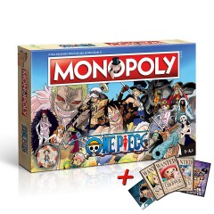Winning Moves Monopoly One Piece + Postkarten 5er Pack Монополия One Piece + Открытки 5 упаковок