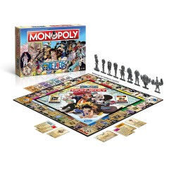 Winning Moves Monopoly One Piece + Postkarten 5er Pack Монополия One Piece + Открытки 5 упаковок